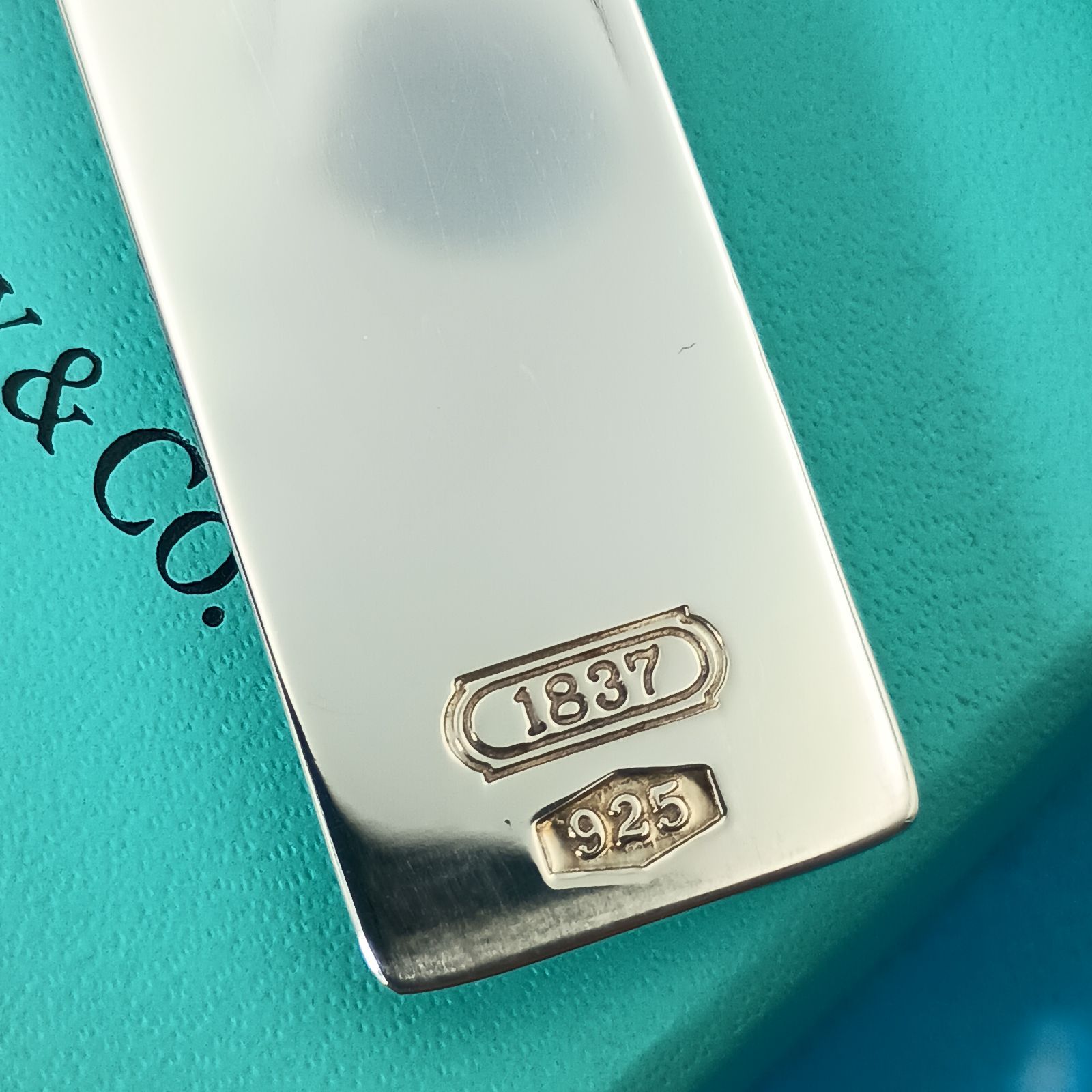 Tiffany & Co. ティファニー マネークリップ メンズ シルバー925 1837