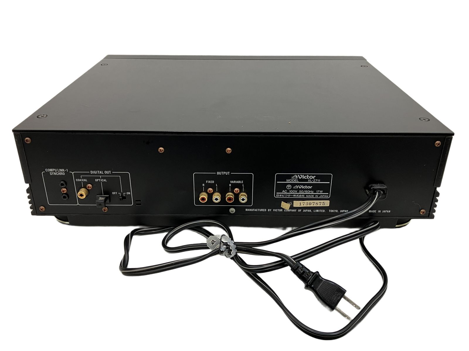 Victor XL-Z711 CDプレイヤー 音響機器 オーディオ 現状品 中古