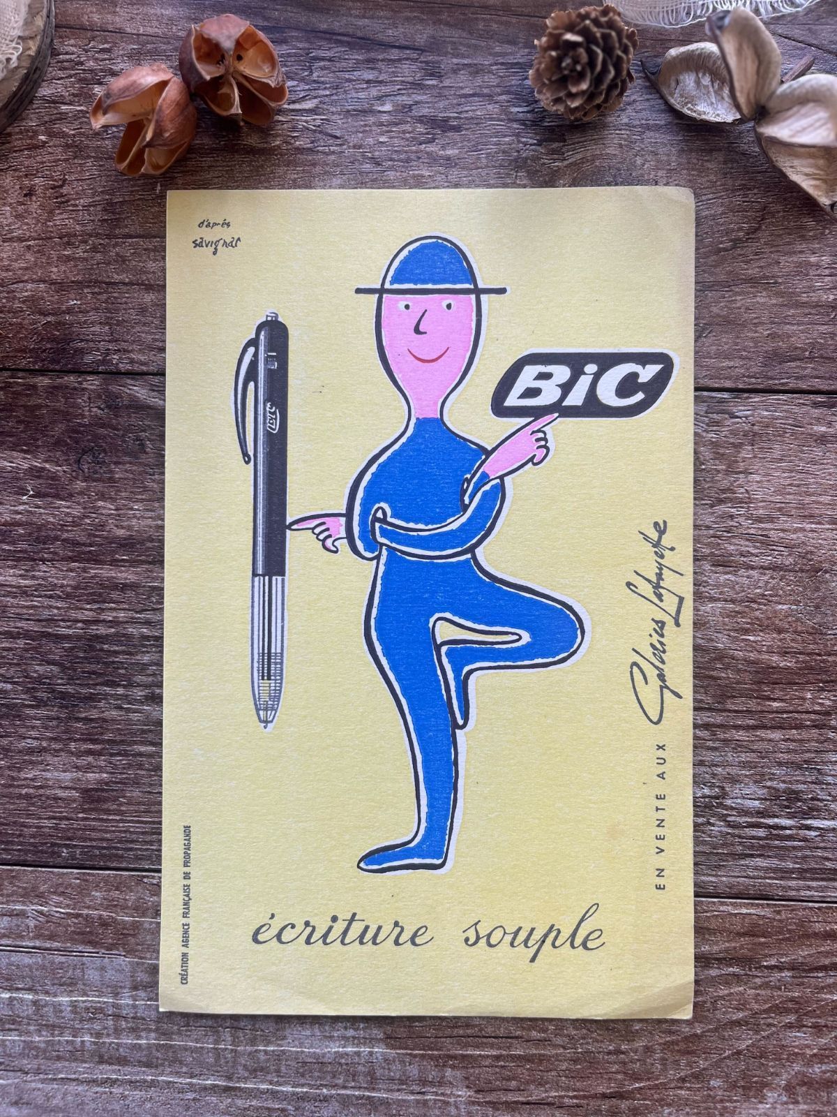 フレンチビュバー 黄色 フランス アンティーク ビンテージ 欧州