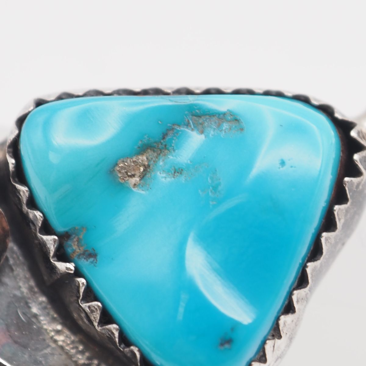 M570 ナバホ ターコイズ トルコ石 ランニングベア RB STERLING刻印