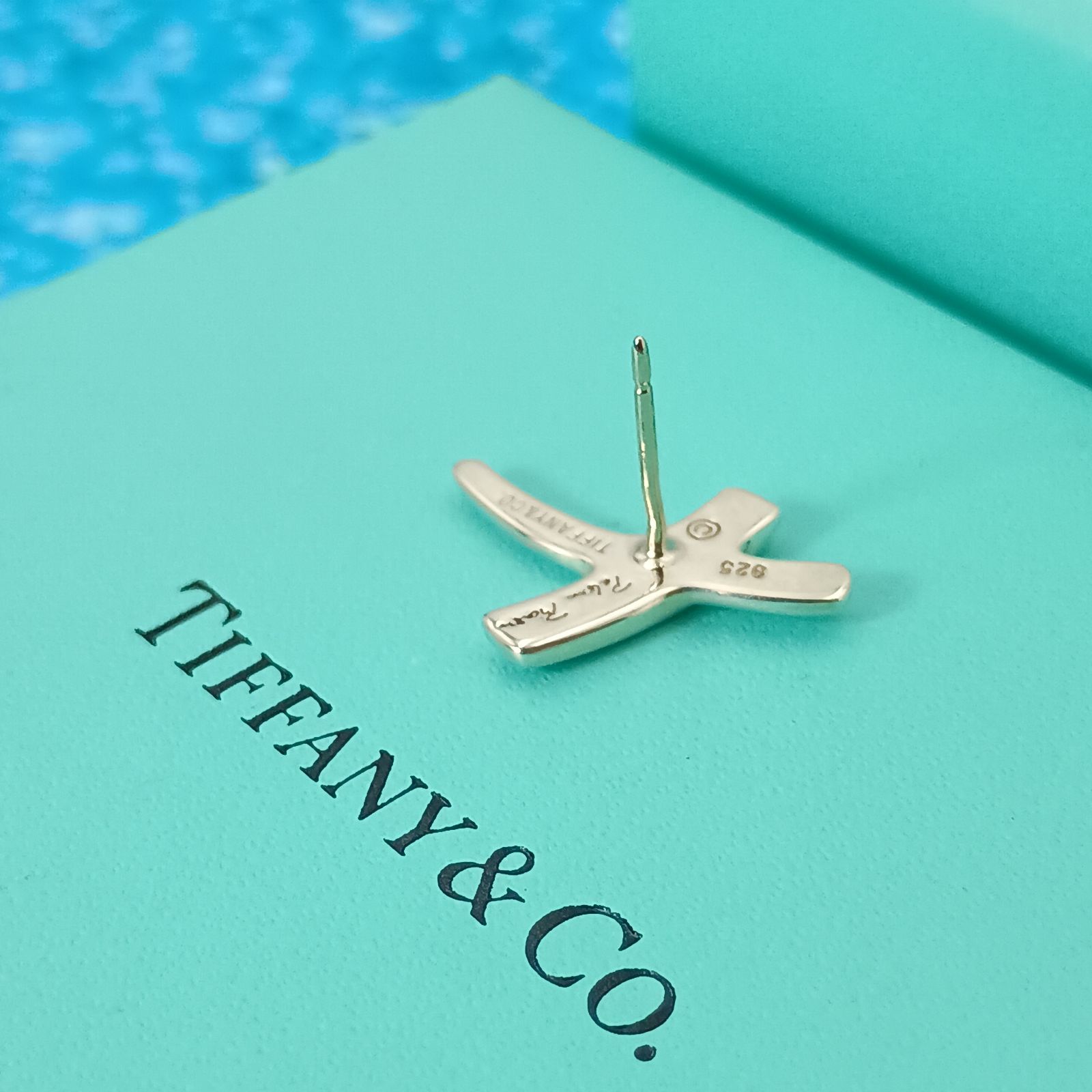 TIFFANY&Co. ティファニー キス クロス ピアス 片耳 レディース