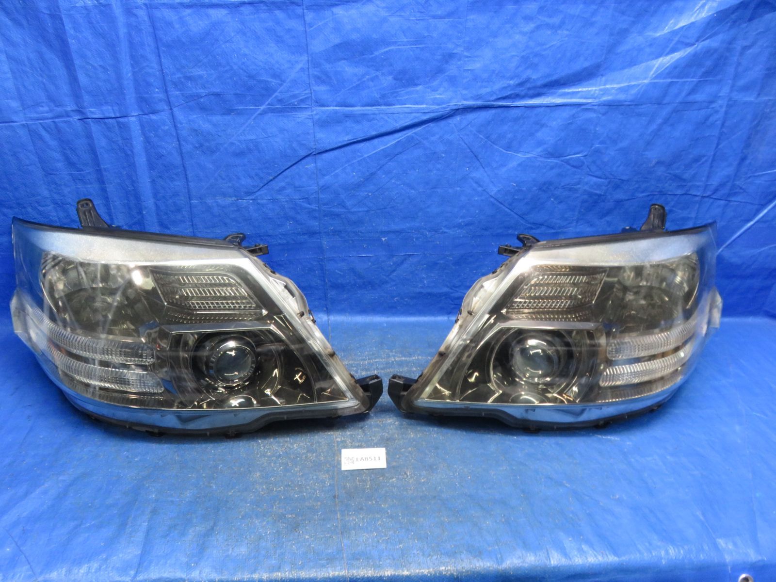 点灯OK ANH10W 後期 アルファード 純正 HID ヘッドライト 左右セット