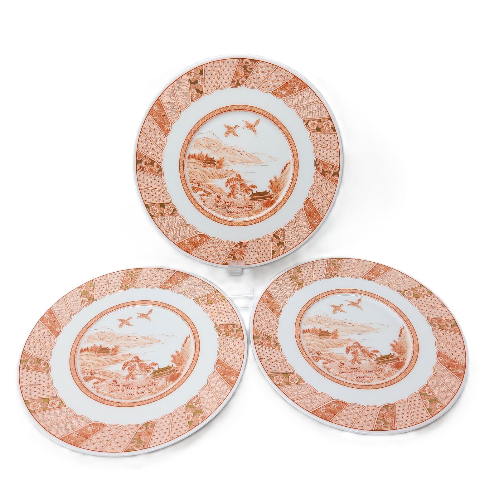 NIKKO KUTANI ART COLLECTION 福島武山［赤絵山水］ NIKKO KUTANI ART COLLECTION 福島武山［赤絵山水］