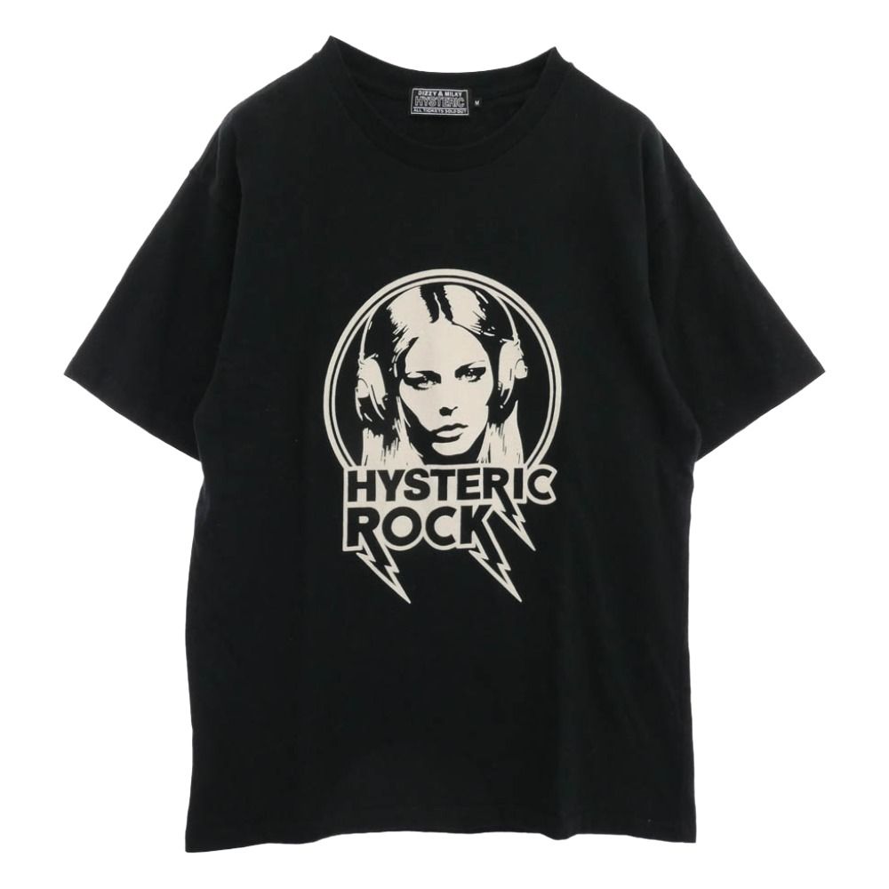 ルック正規取扱店 ヒステリックグラマー Tシャツ ブラック M