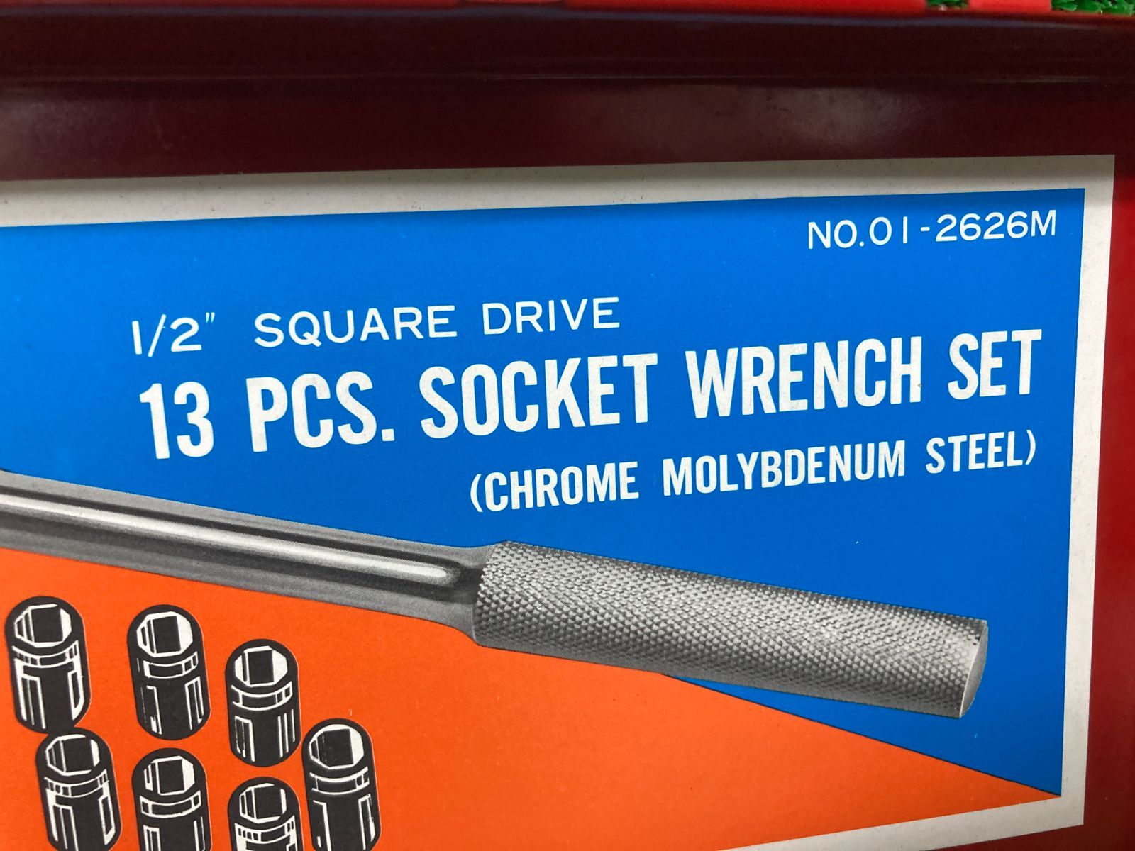 新品 REX / SUMMIT TOOL ソケットレンチセット 13PCS 1/2インチ 12.7mm