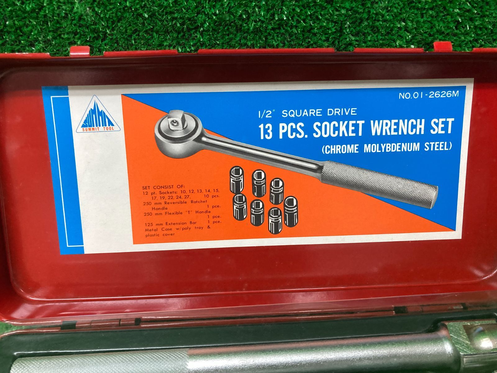 新品 REX / SUMMIT TOOL ソケットレンチセット 13PCS 1/2インチ 12.7mm