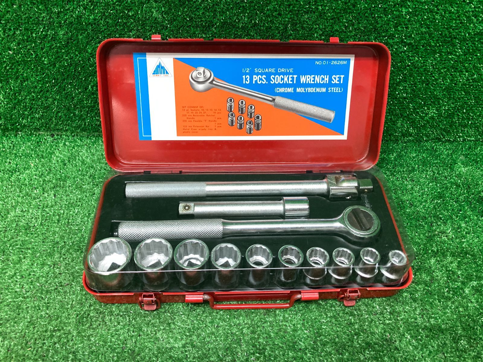 新品 REX / SUMMIT TOOL ソケットレンチセット 13PCS 1/2インチ 12.7mm