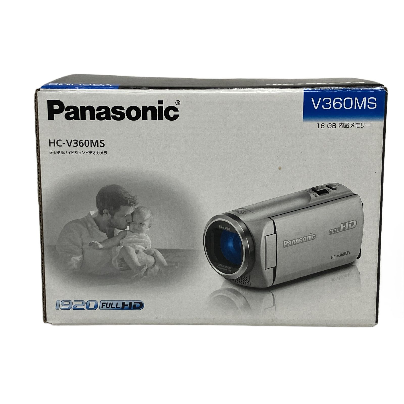 Panasonic HC-V360MS　ビデオカメラ　中古 美品】パナソニック Panasonic HC-V360MS ブラック ビデオカメラ