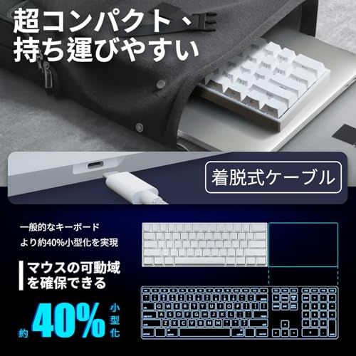 磁気スイッチ ラピッドトリガー ゲーミングキーボード アクチュエーションポイント0 1 mm単位調整 8 K Polling メカニカル キーボード 60 コンパクトレイアウト 有線 テンキーレス 35 g軽タッチ RGBバックライ 9 e 974 aa 3