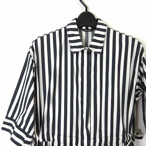 マリメッコ marimekko ワンピース ロング ストライプ シャツワンピース