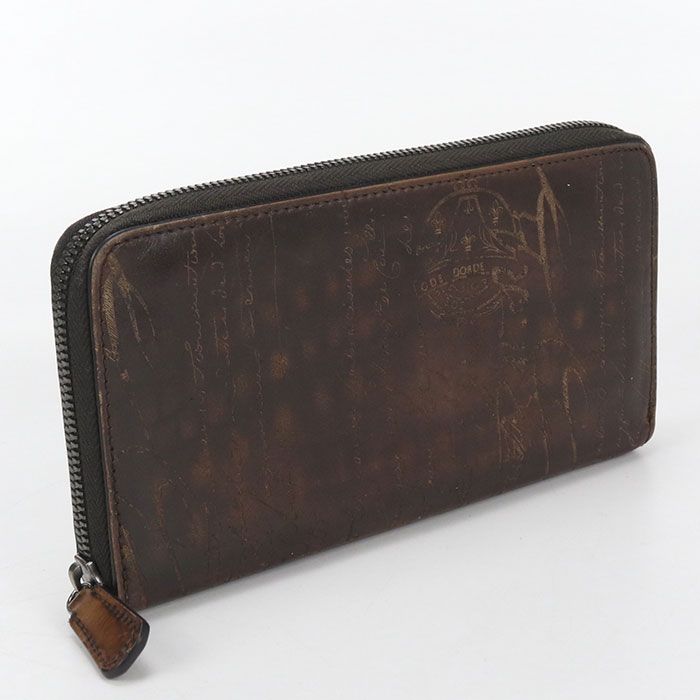 ベルルッティ 長財布 カリグラフィ レザー Berluti 財布 メンズ