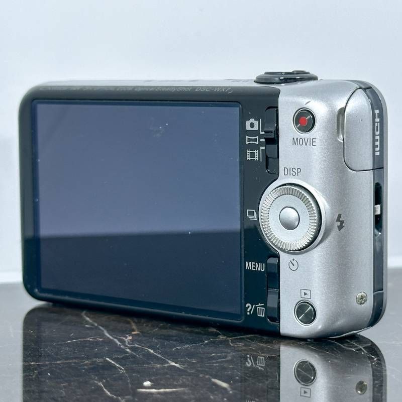 【美品】ソニー SONY DSC-WX7 コンデジ シルバー 動作品 純正品 美品】Sony Cyber-shot DSC-WX7 シルバー Exmor R 1620万画素 光学5倍