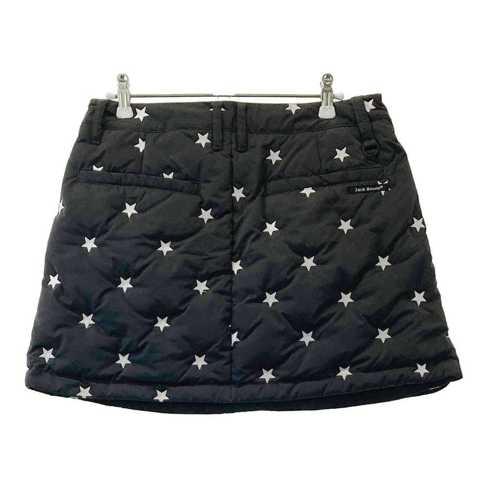 Jack Bunny!! 中綿星柄スカート サイズ：1 JACK BUNNY ジャックバニー ダウンスカート 刺繍 星 総柄