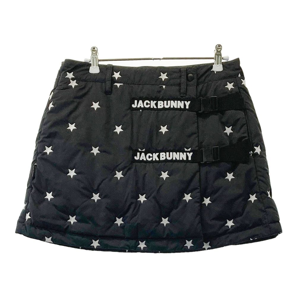 サイズ：1 JACK BUNNY ジャックバニー ダウンスカート 刺繍 星 総柄