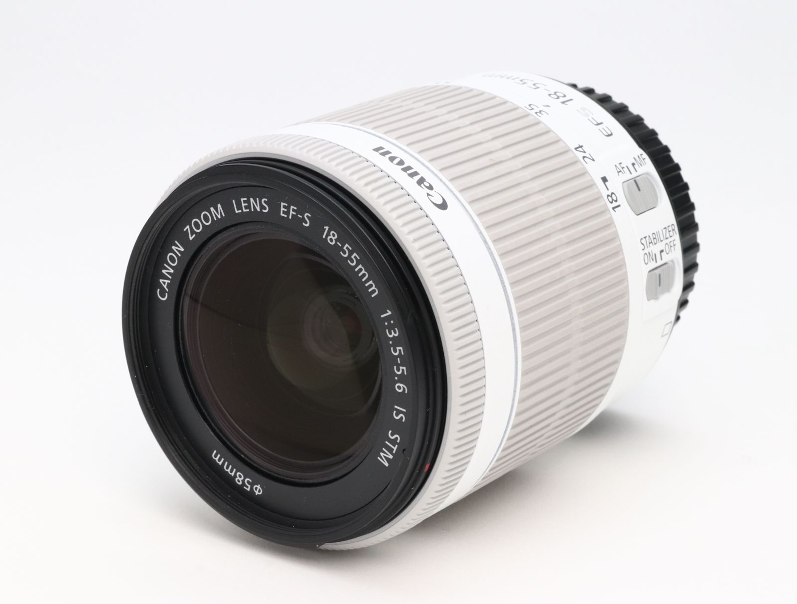 B+ (並品) Canon キヤノン EOS Kiss X7 EF-S 18-55mm IS STM レンズ