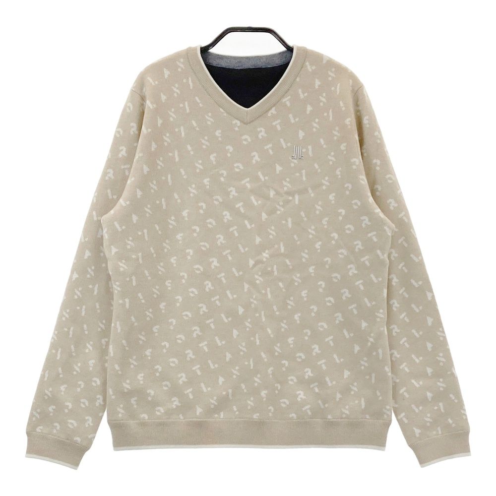 サイズ：40 LANVIN SPORT ランバン スポール リバーシブル 長袖ニット