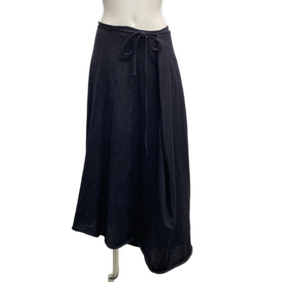 Y’s ワイズ ウール変形フレアスカート サイズ3 Y's ワイズ ウール変形フレアスカート サイズ3