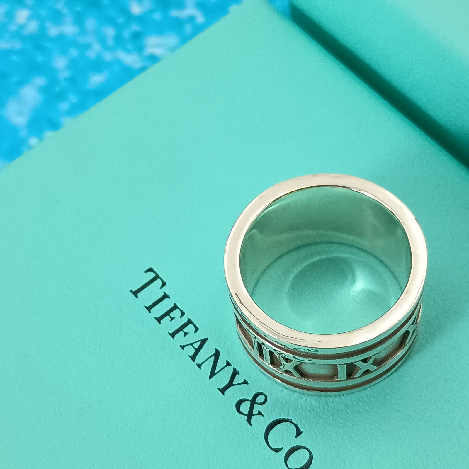 TIFFANY&Co. ティファニー 13号 ワイド アトラス リング レディース