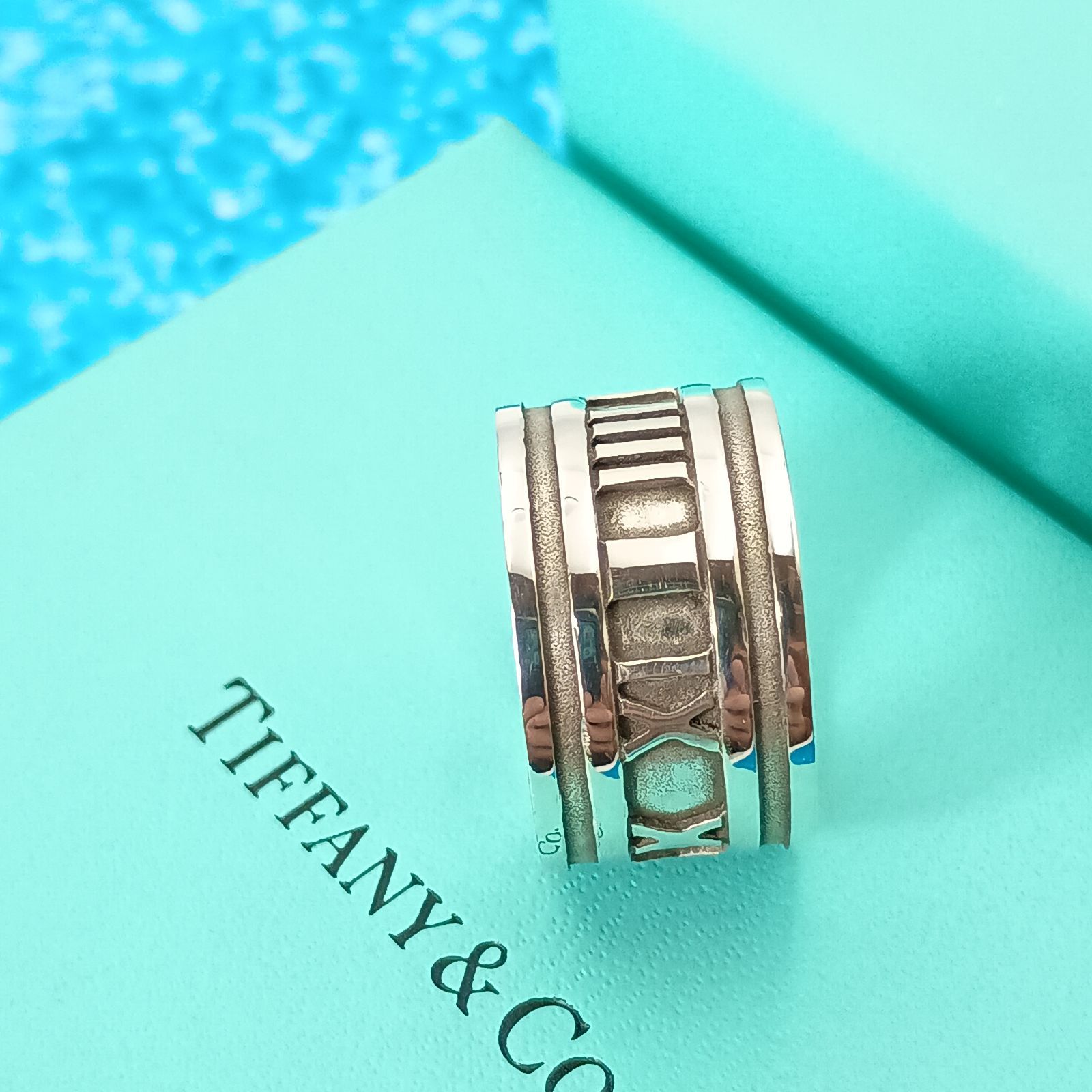 TIFFANY&Co. ティファニー 13号 ワイド アトラス リング レディース
