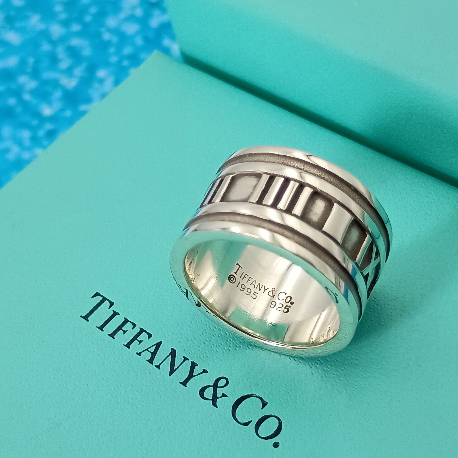 TIFFANY&Co. ティファニー 13号 ワイド アトラス リング レディース