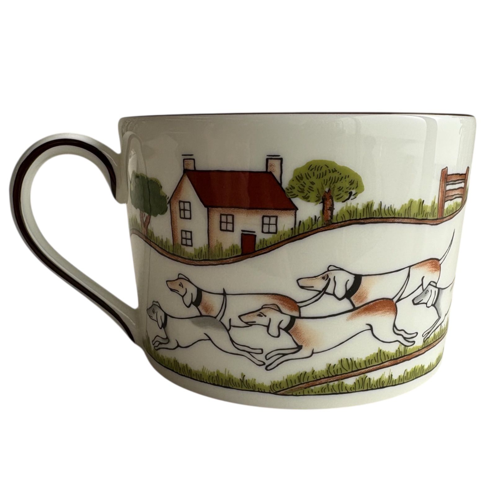  WEDGWOOD ウェッジウッド ハンティングシーン カップ＆ソーサー セット ティーカップ コーヒーカップ 英国 食器 洋食器 クラシック 伝統柄 ボーンチャイナ ブランド食器 カップ ソーサー コーヒー ティーカップ