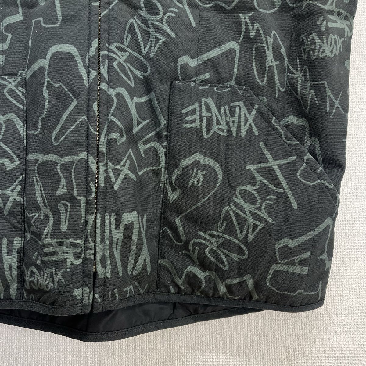 XLARGE エクストララージ 101234021003 GRAFFITI WORK VEST 