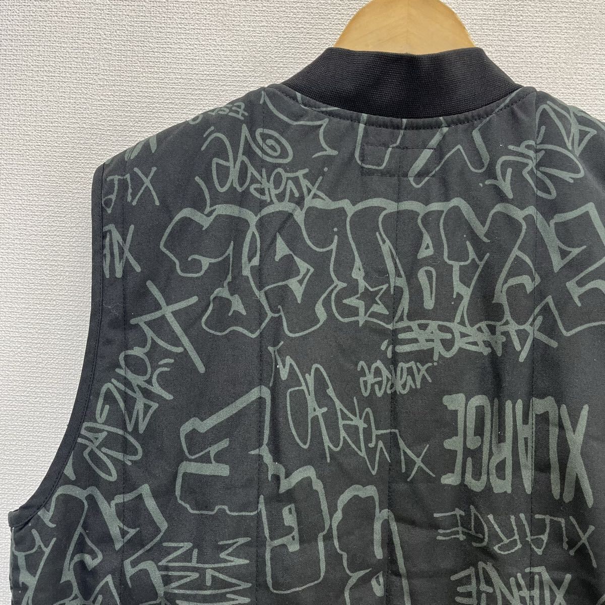 XLARGE エクストララージ 101234021003 GRAFFITI WORK VEST 