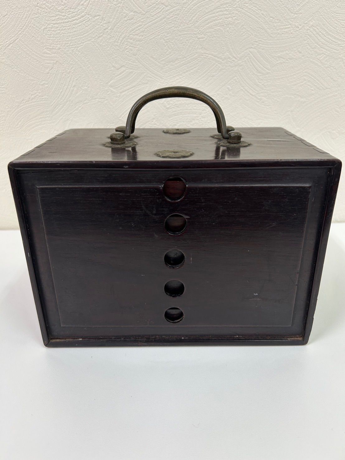 中古品】 中国 麻雀牌セット 竹嵌 骨牌 背竹牌 骨董品 アンティーク