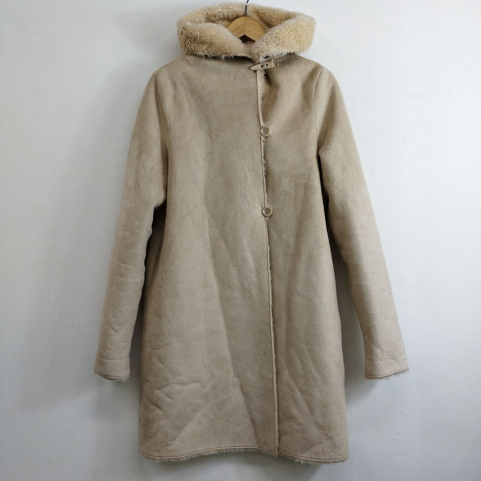 URBAN RESERCH ROSSO ウール混フェイクムートンコート URBAN RESEARCH 
