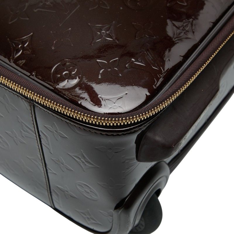 ルイ ヴィトン モノグラム ヴェルニ ペガス45 キャリーバッグ スーツ