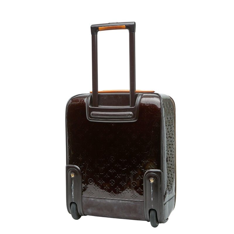 ルイ ヴィトン モノグラム ヴェルニ ペガス45 キャリーバッグ スーツ