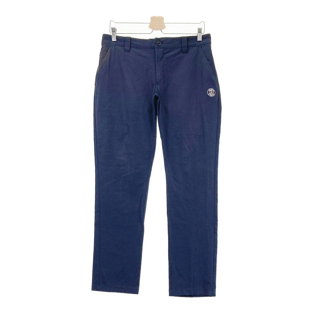 サイズ：LL AND PER SE アンパスィ ストレッチパンツ ネイビー系