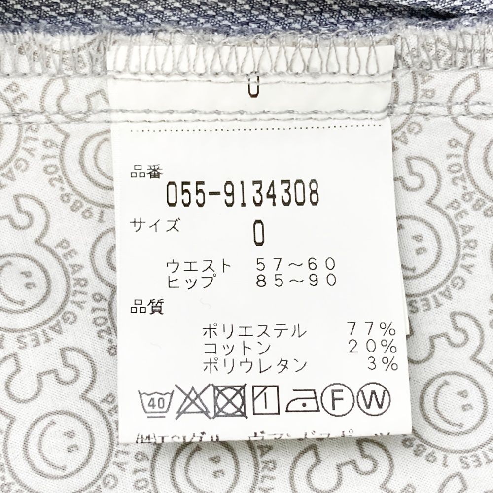 サイズ：0 PEARLY GATES パーリーゲイツ 30周年 ストレッチスカート