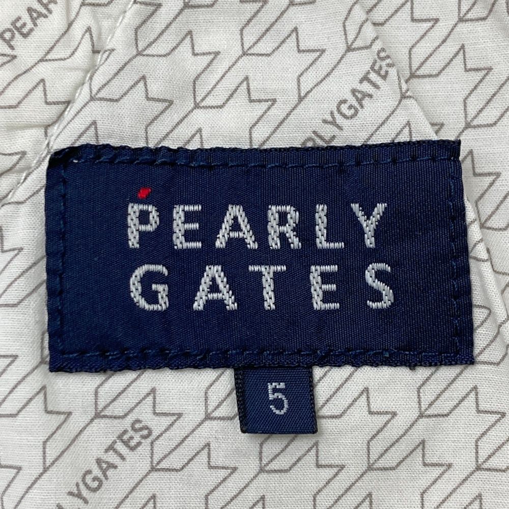 サイズ：5 PEARLY GATES パーリーゲイツ ストレッチ ロングパンツ