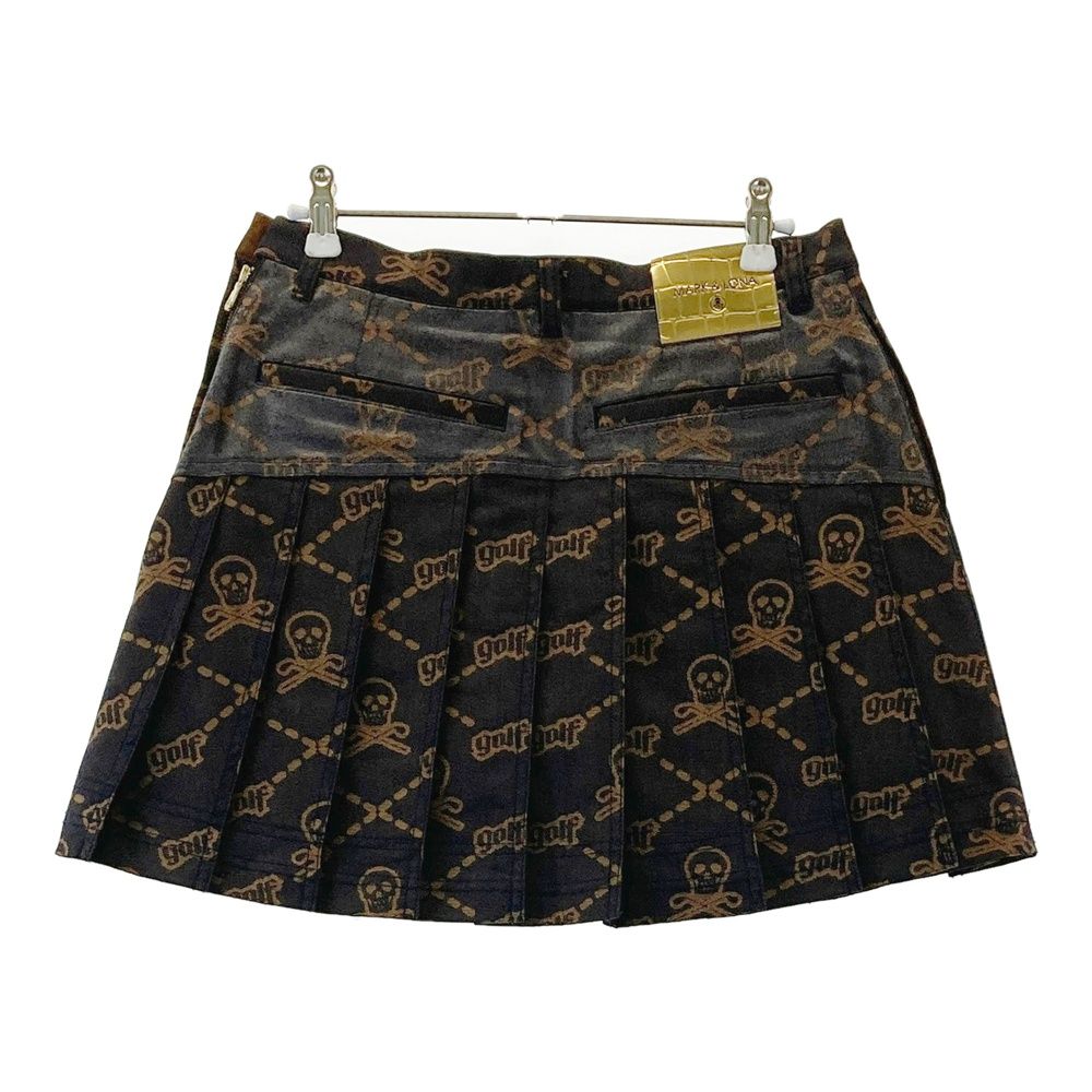 サイズ：38 MARK&LONA マークアンドロナ インナー付スカート プリーツ