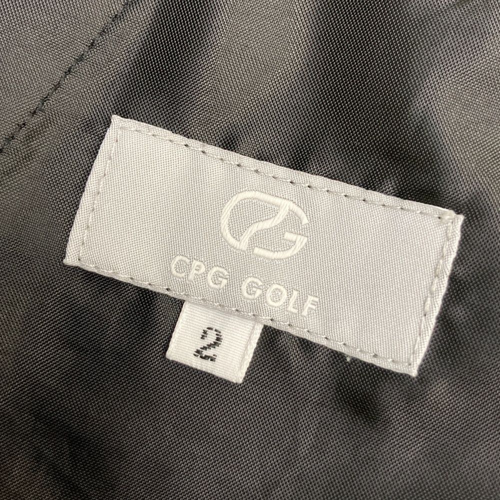 サイズ：2 CPG GOLF シーピージーゴルフ パンツ ブラック系