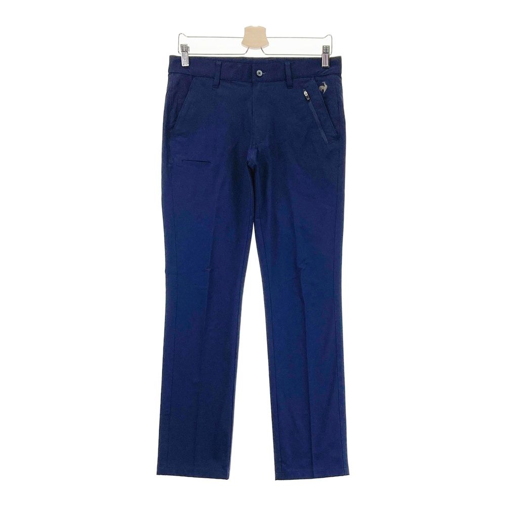 極美品　ルコック　ゴルフパンツQGMTJD08　サイズ79 サイズ：79 LE COQ GOLF ルコックゴルフ パンツ ネイビー系