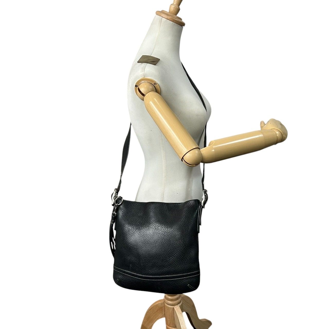 美品 コーチ COACH ショルダーバッグ 斜め掛け クロスボディ レザー 本