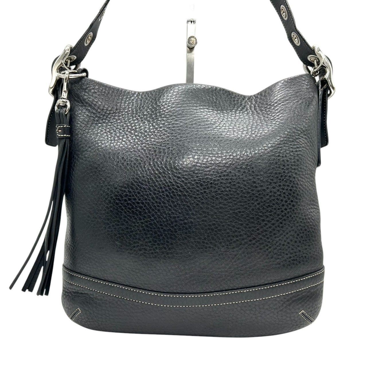 美品 コーチ COACH ショルダーバッグ 斜め掛け クロスボディ レザー 本  