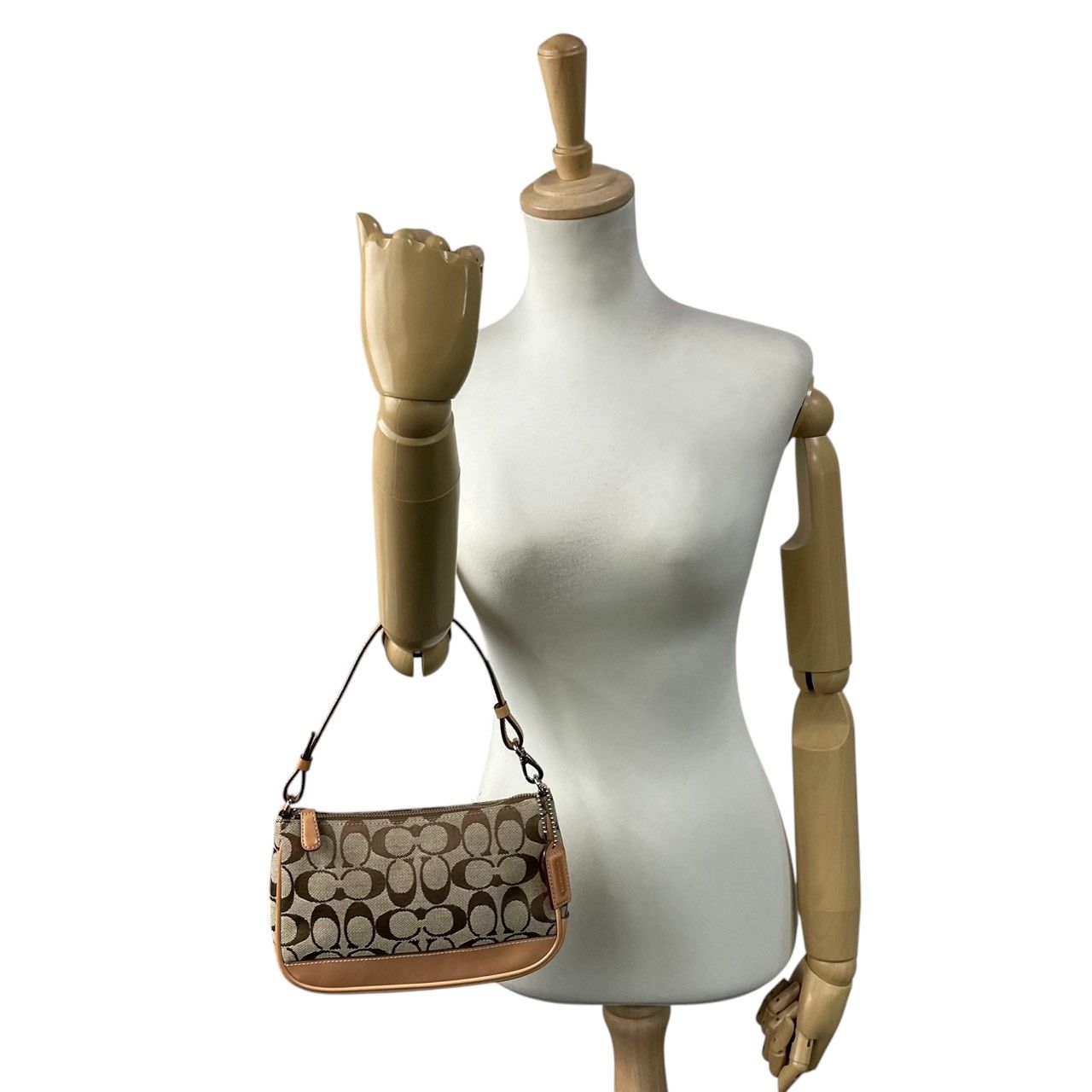 美品 コーチ COACH シグネチャー 6094 ハンドバッグ アクセサリー