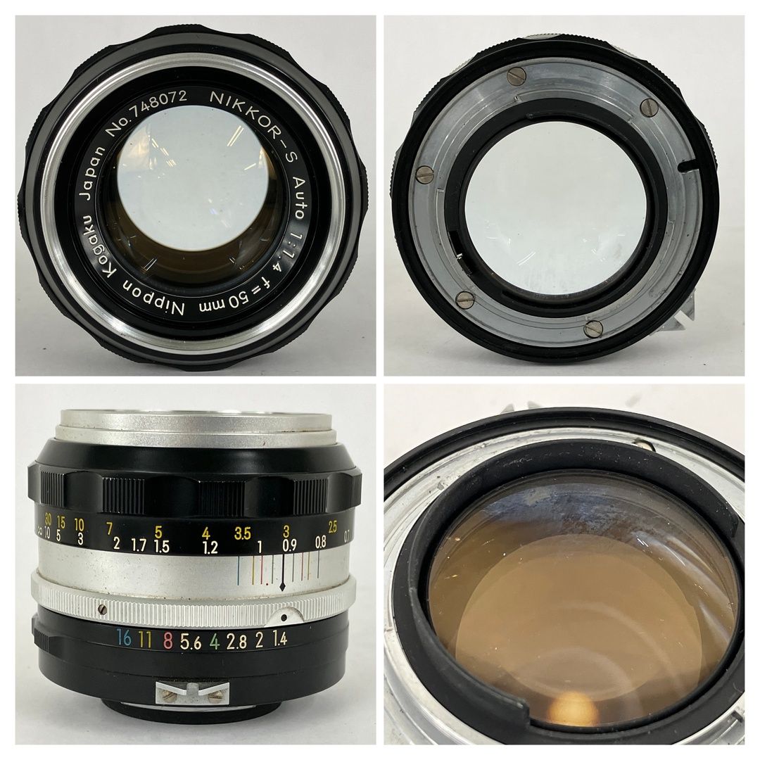 Nikon Nikomat FTN フィルムカメラ ボディ NIKKOR f1.4 50mm レンズ
