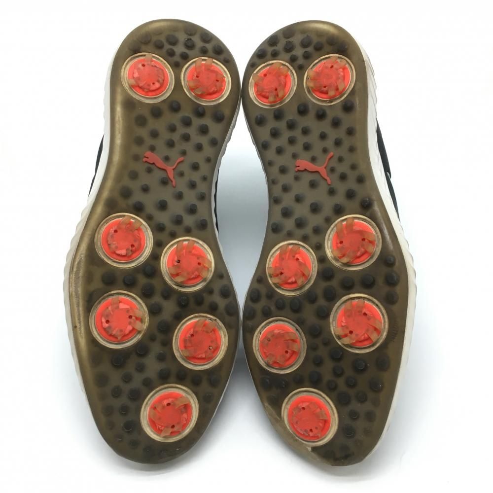 プーマ ゴルフシューズ 黒×杢グレー イグナイト パワーアダプト 190582