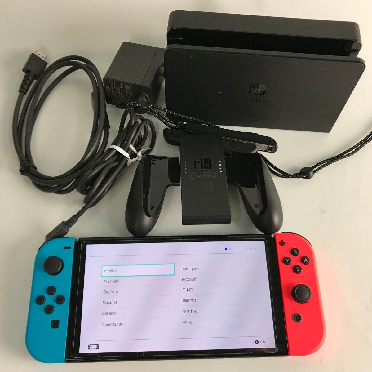Nintendo Switch 有機ELモデル ネオンブルー|レッド HEG-001