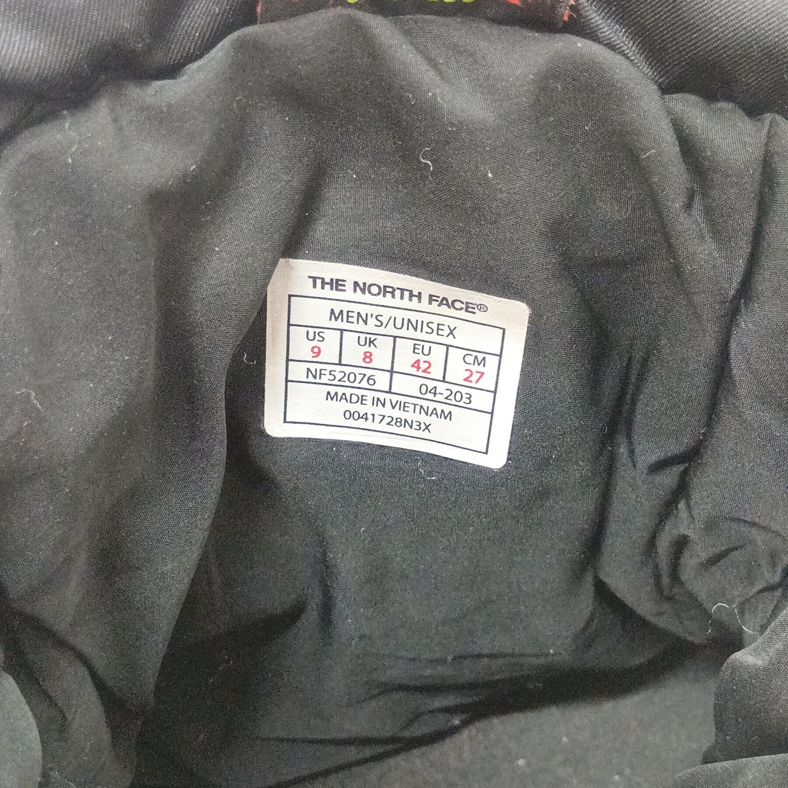  THE NORTH FACE ザノースフェイス ヌプシ ブーティー ウォータープルーフ ロゴ ショート 27 cm NF 52076 ブラック 携帯食器 スノーブーツ アウトドアシューズ