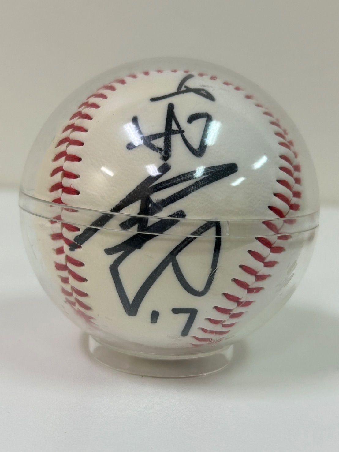 中古品】 元阪急ブレーブス 山田久志 プロ野球選手 サインボール