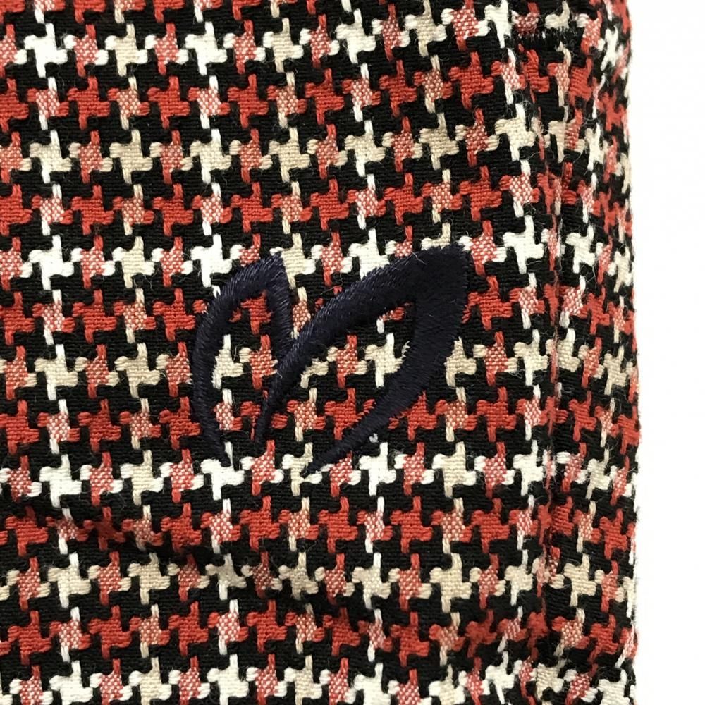 超美品】マスターバニー パンツ レッド×黒 チェック風 ストレッチ