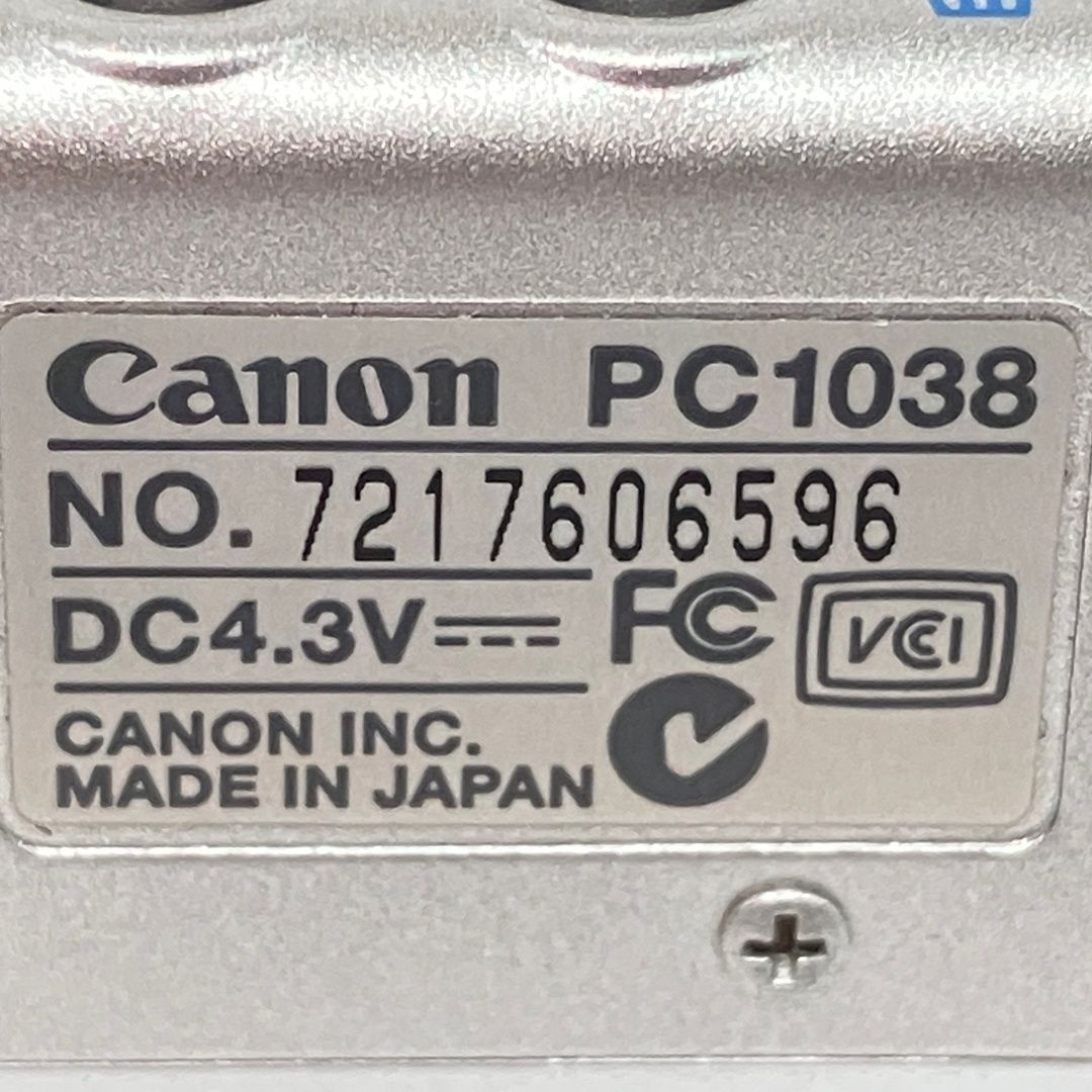 Canon PC1038 IXY DIGITAL 400 キャノン コンパクト デジタル カメラ