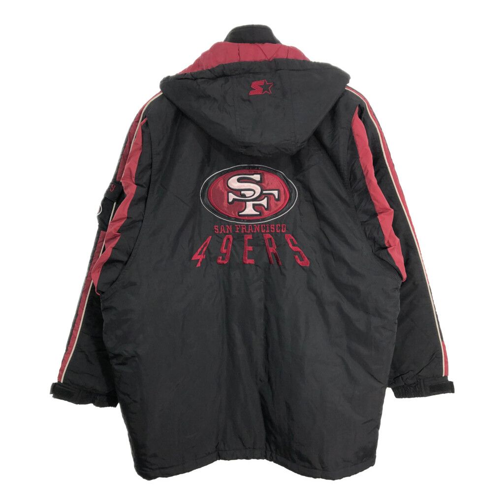 サンフランシスコ・49ers ナイロン スタジアムジャケット ゴールド NFL 