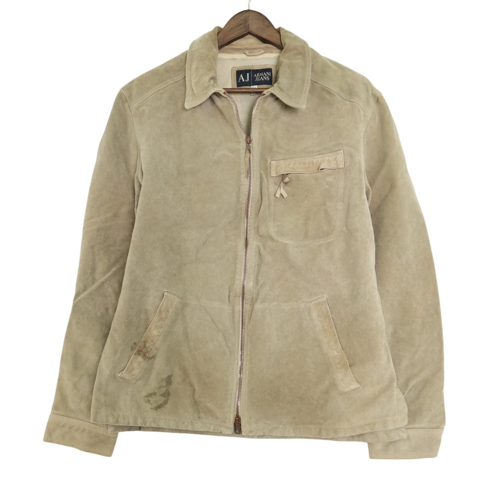ARMANI アルマーニジーンズ レザージャケットの通販 JEANS アルマーニ 