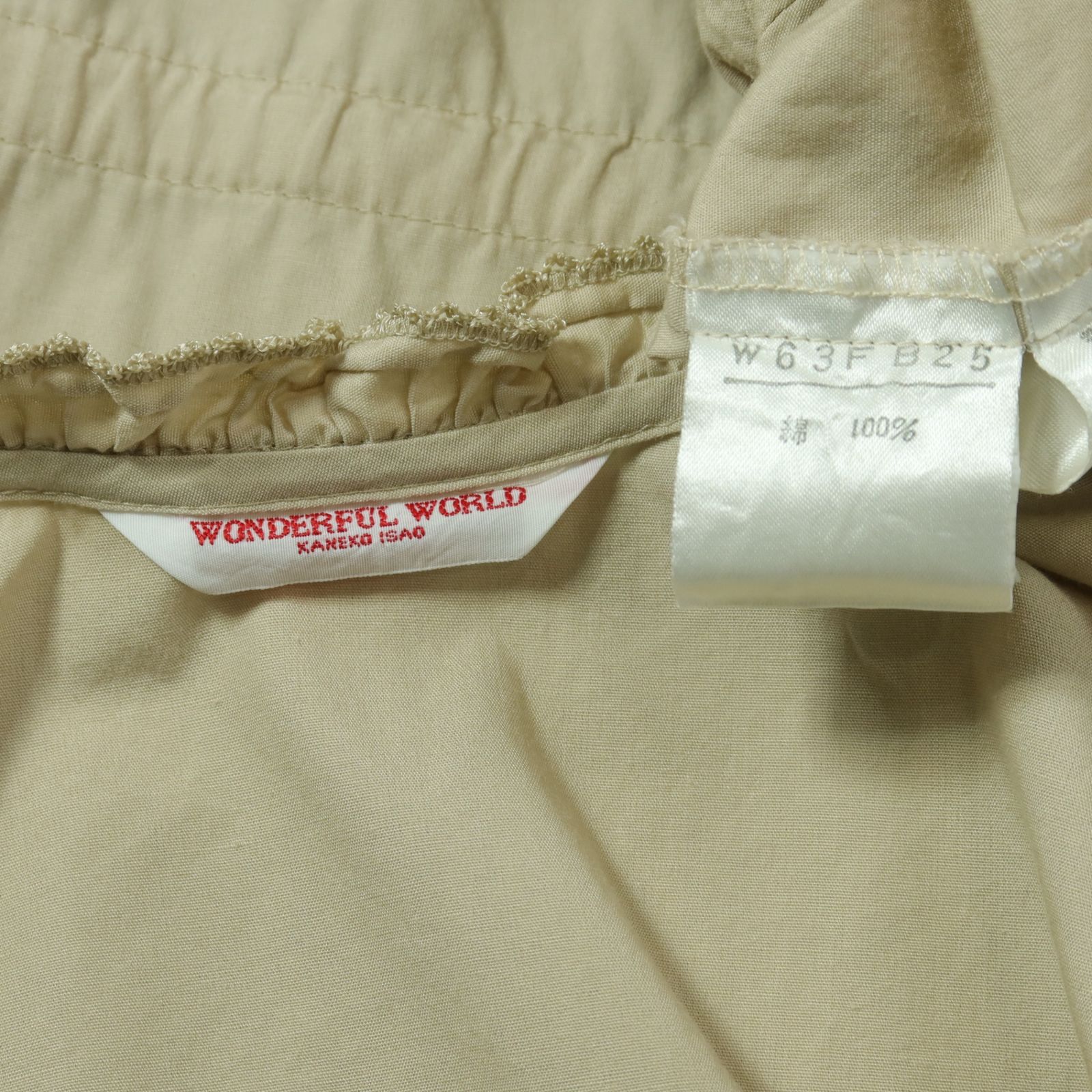 ワンダフルワールド カネコイサオ☆豪華なフリルとタックがたっぷり